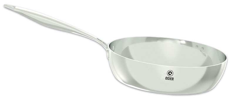 Chảo Rán Inox OGIER GPR24: Đỉnh Cao Công Nghệ Bếp Từ & An Toàn Sức Khỏe