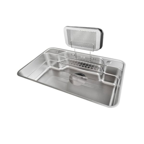 Chậu rửa bát OGIER GLC 8350 Basic dập Linen Nhật